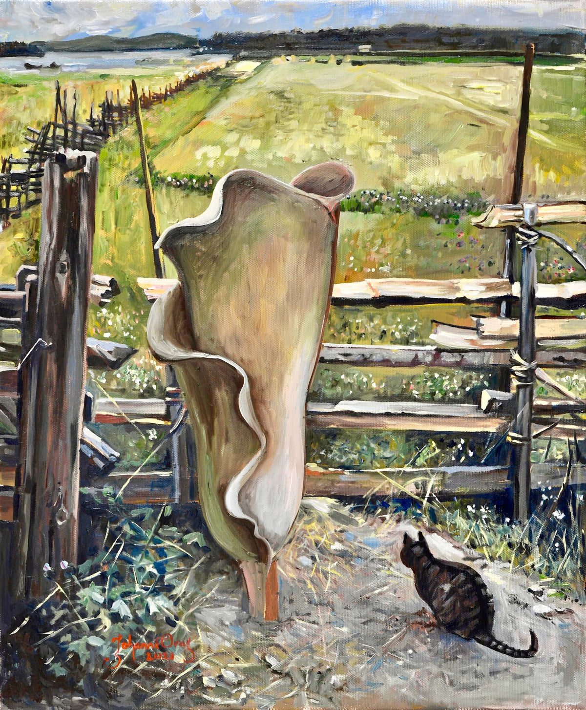 Calla and the Cat – Johanna Oras